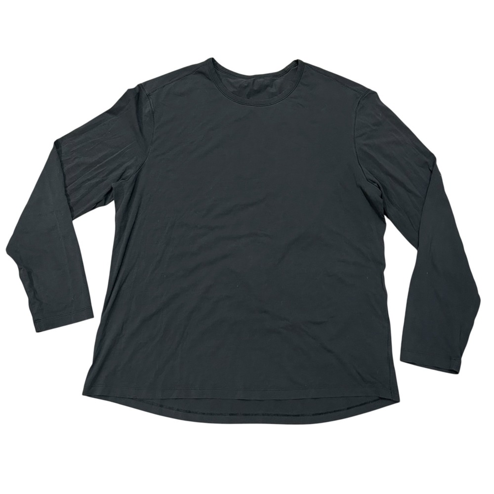 Lululemon Mens Metal Vent Tech Long Sleeve Shirt Black XL Activewear Tee